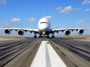 A380 am Boden