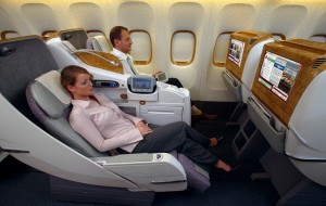 Emirates Airlines Business Class IFE